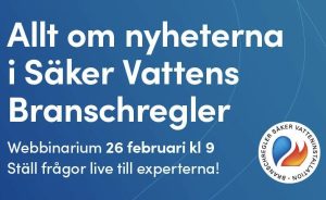 Läs mer om artikeln Nya branschregler från Säker Vatten
