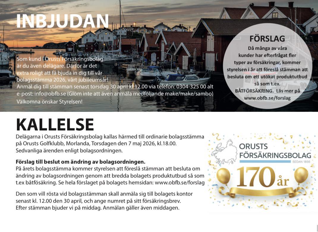 Läs mer om artikeln Kallelse